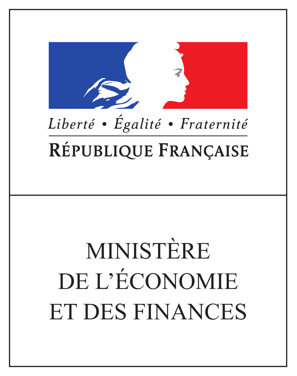 Logo Ministère français Economie et Finances